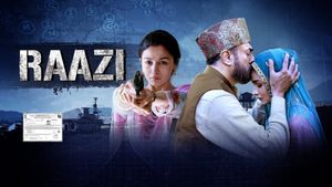 Raazi's poster