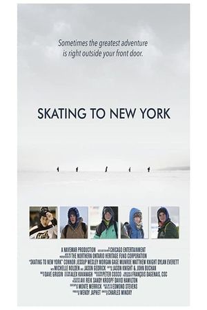 Skating to New York's poster