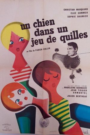 Un chien dans un jeu de quilles's poster