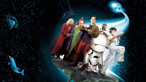 The Hitchhiker's Guide to the Galaxy's poster