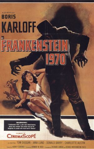 Frankenstein 1970's poster