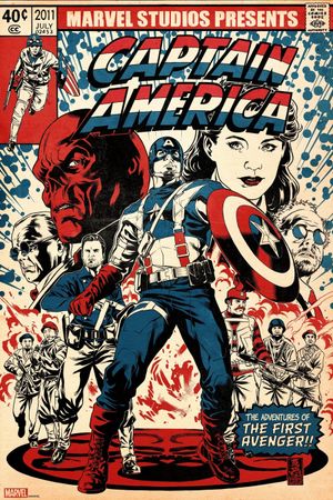 Captain America: The First Avenger's poster