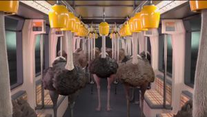 Ostrich Politic's poster