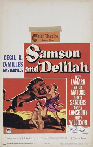 Samson and Delilah's poster