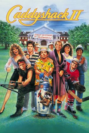 Caddyshack II's poster