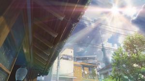 Weathering with You's poster