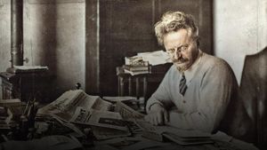 Hunting Down Trotsky's poster