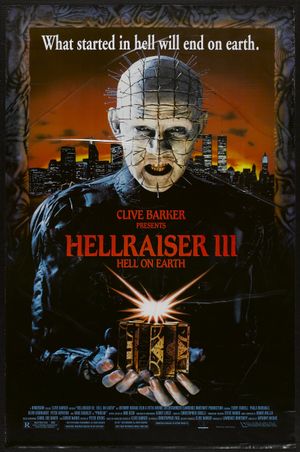 Hellraiser III: Hell on Earth's poster