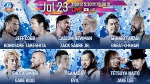 NJPW G1 Climax 34: Day 3's poster