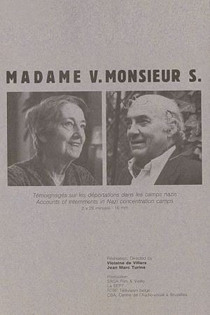 Monsieur S. et Madame V.'s poster