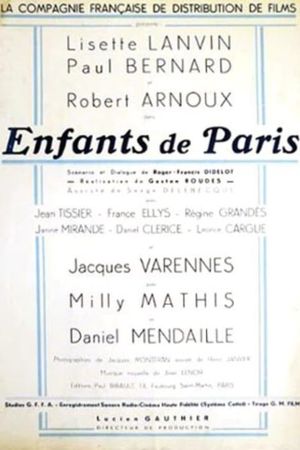 Enfants de Paris's poster