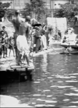 Baignade de nègres's poster