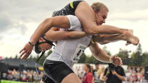 Couples of Wife Carrying's poster