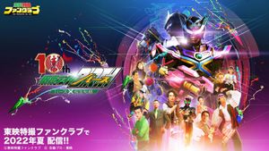 OOO 10th! Kamen Rider Birth: The Secret Birth of Birth X!'s poster