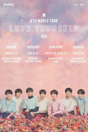 BTS World Tour: Love Yourself in Asia's poster