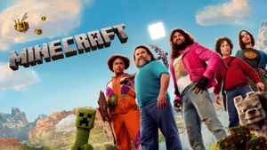 A Minecraft Movie's poster