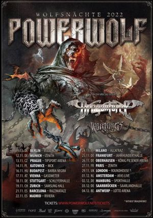 Powerwolf - Live at Oberhausen 2022's poster