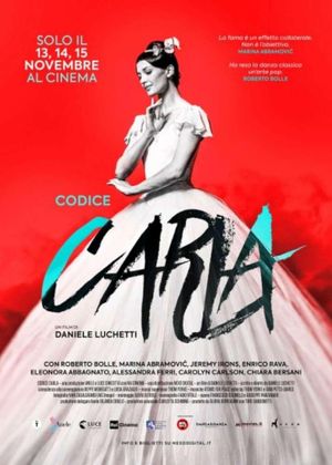 Codice Carla's poster