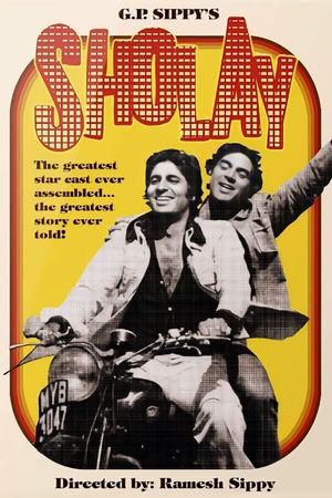 Sholay's poster