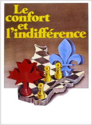 Le confort et l'indifférence's poster