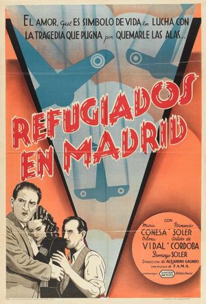 Refugees in Madrid's poster