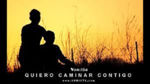 Quiero caminar contigo's poster
