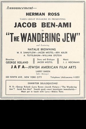 The Wandering Jew's poster