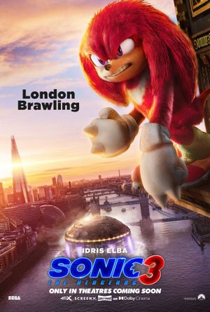 Sonic the Hedgehog 3's poster