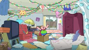Clarence’s Stormy Sleepover's poster
