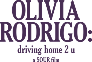 Olivia Rodrigo: driving home 2 u (a SOUR film)'s poster
