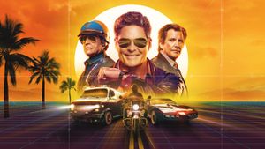 Battle of the 80s Supercars with David Hasselhoff's poster