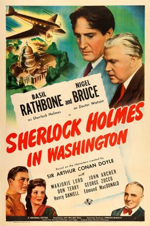 Sherlock Holmes in Washington's poster