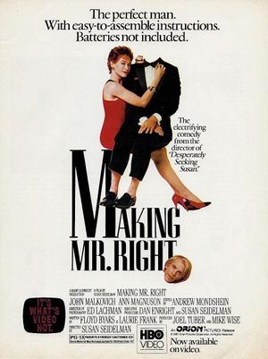 Making Mr. Right's poster