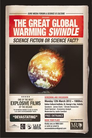 The Great Global Warming Swindle's poster