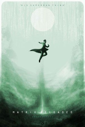 The Matrix Reloaded's poster