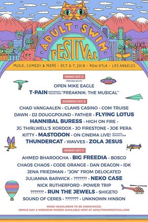 Adult Swim Festival Presents: Run the Jewels's poster
