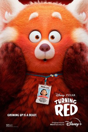 Turning Red's poster