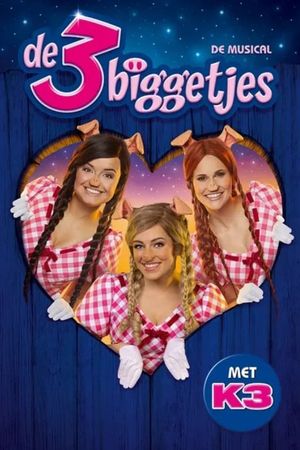 the 3 piglings musical with K3's poster