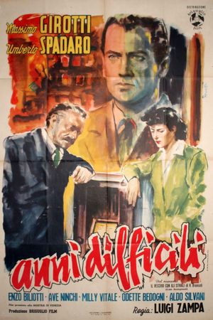 Anni difficili's poster