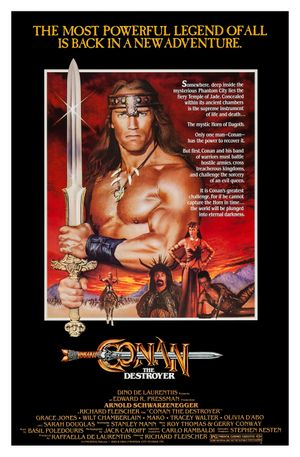 Conan the Destroyer's poster