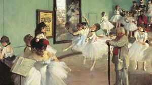 Les plus grands peintres du monde : Edgar Degas's poster