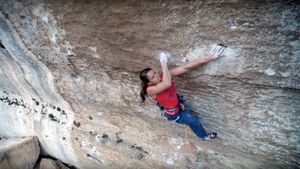 Rock Climbing Classics, La Rose et le Vampire 8b's poster