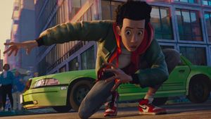 Spider-Man: Into the Spider-Verse's poster