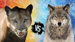 Cougar v. Wolf's poster