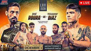 LUX Fight League 38's poster