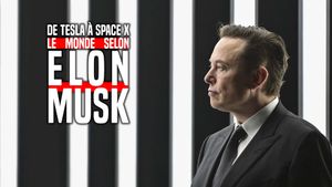 De Tesla à SpaceX, le monde selon Elon Musk's poster