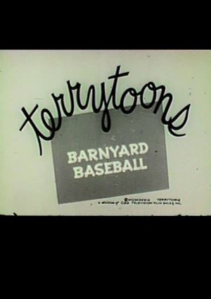 Barnyard Baseball's poster