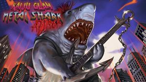 Kaiju Glam Metal Shark Attack's poster