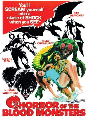 Horror of the Blood Monsters's poster