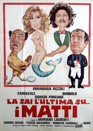 La sai l'ultima sui matti?'s poster